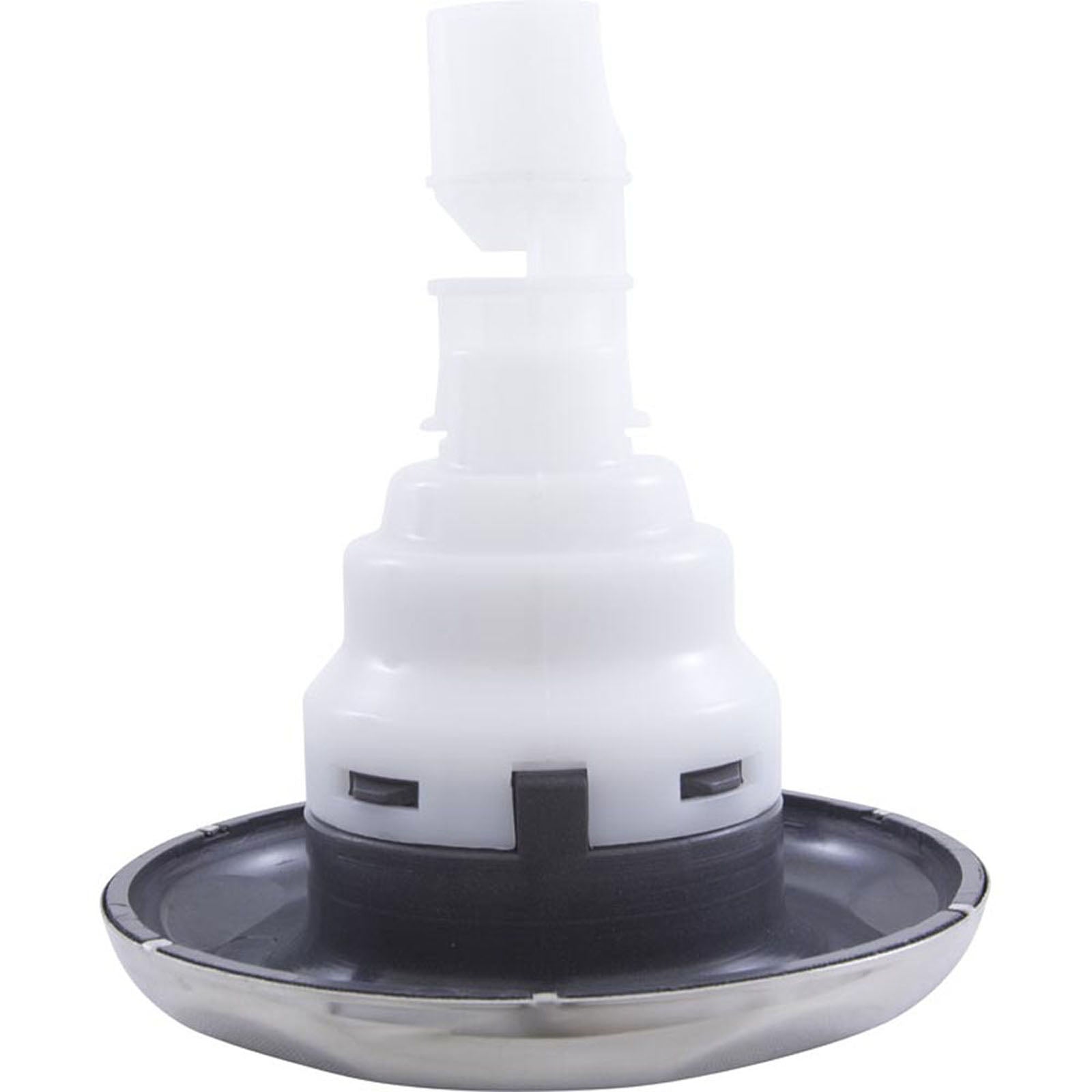 Jet Intl, CMP Typhoon 400, 4"fd, Twin Roto, Scalloped, SS/Gry
