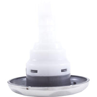 Jet Intl, CMP Typhoon 400, 4"fd, Mass, Scalloped, SS/Gry