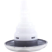 Jet Intl, CMP Typhoon 400, 4"fd, Mass, Scalloped, SS/Gry