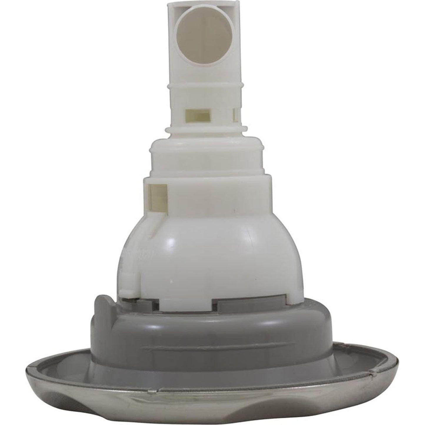 Jet Intl, CMP Typhoon 500, 5"fd, Roto, Scalloped, SS/Gray