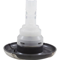 Jet Intl, CMP Typhoon 400, 4-3/8"fd, Dir, Wave, SS/Graph Gry