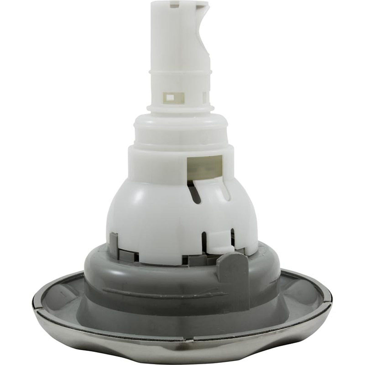 Jet Intl, CMP Typhoon 500, 5"fd, Massage, Scalloped, SS/Gry
