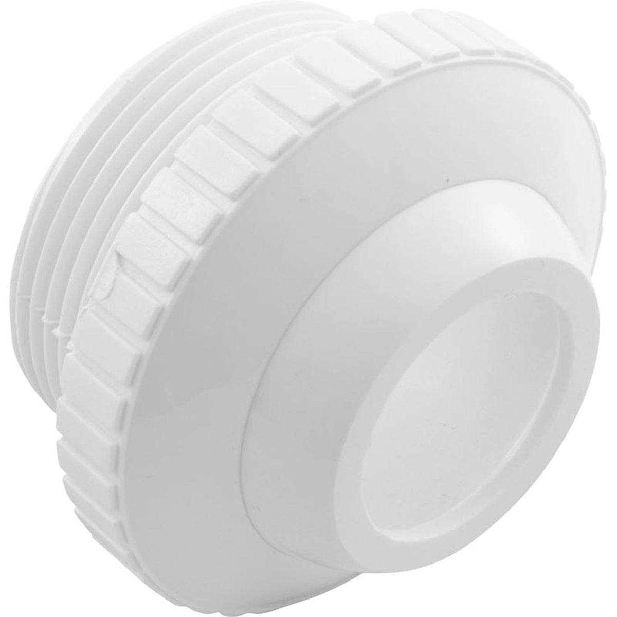 Eyeball Fitting, CMP, 1-1/2"mpt, 2-3/8fd, 1"Orifice, White