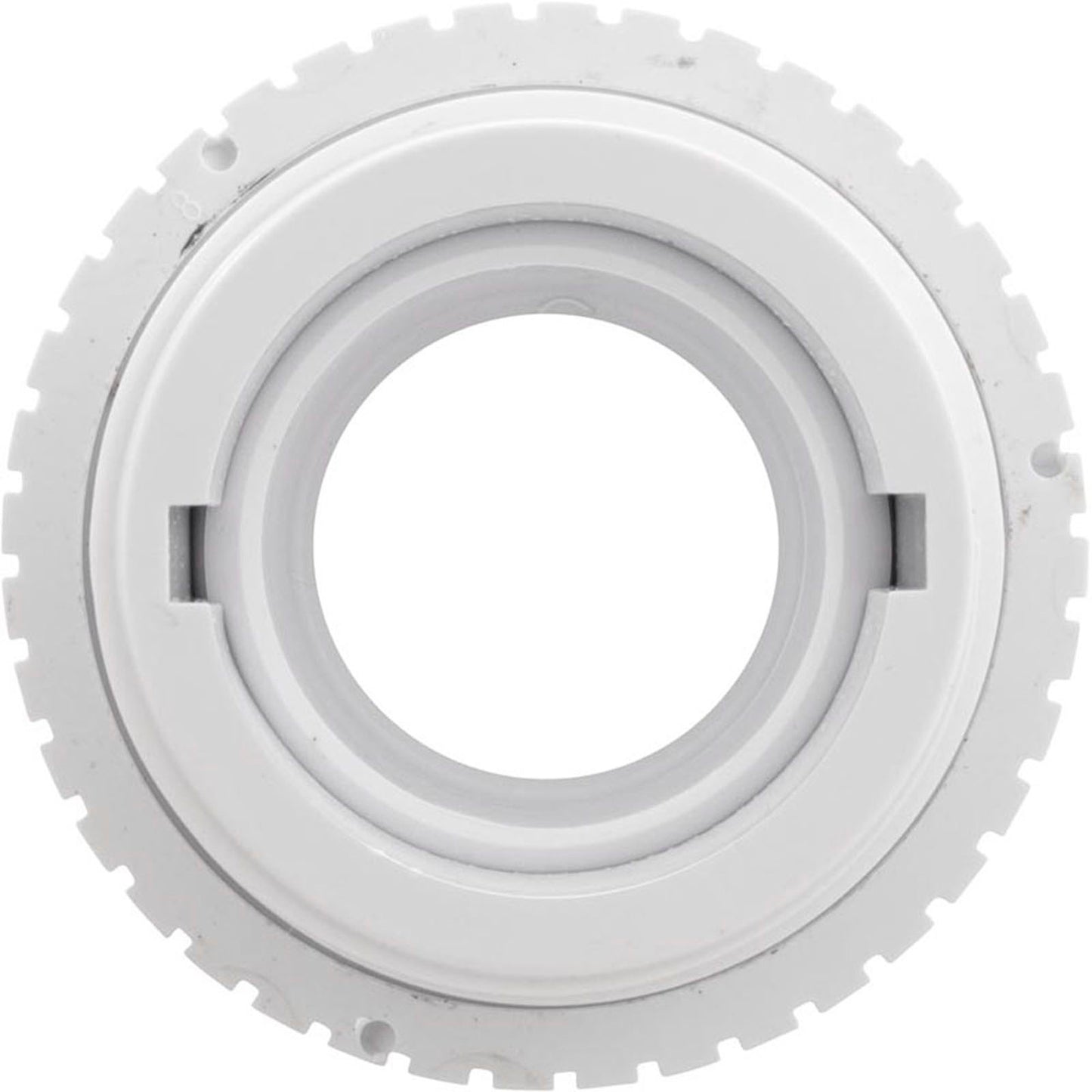 Raccord à œil, CMP, 1-1/2"mpt, 2-3/8fd, 1"orifice, blanc