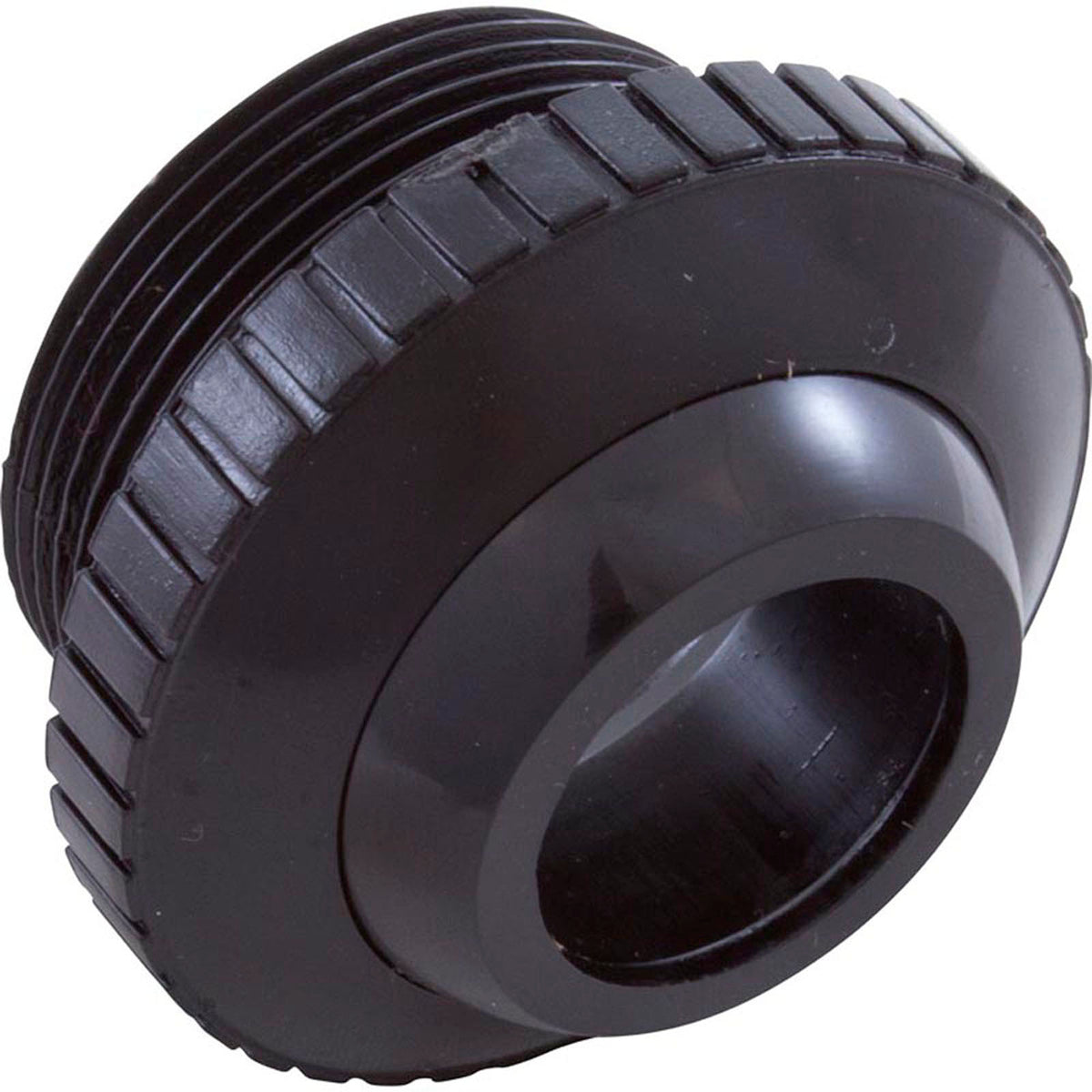 Eyeball Fitting, CMP, 1-1/2"mpt, 2-3/8fd, 1"Orifice, Blk