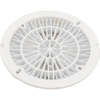 Main Drain Cover, CMP Galaxy, 8", White, w/ Screw Kit