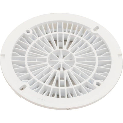Main Drain Cover, CMP Galaxy, 8", White, w/ Screw Kit
