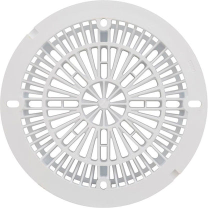 Main Drain Cover, CMP Galaxy, 8", White, w/ Screw Kit