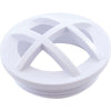 Grate, CMP Wall Fitting, 1-1/2" Male Pipe Thread, White