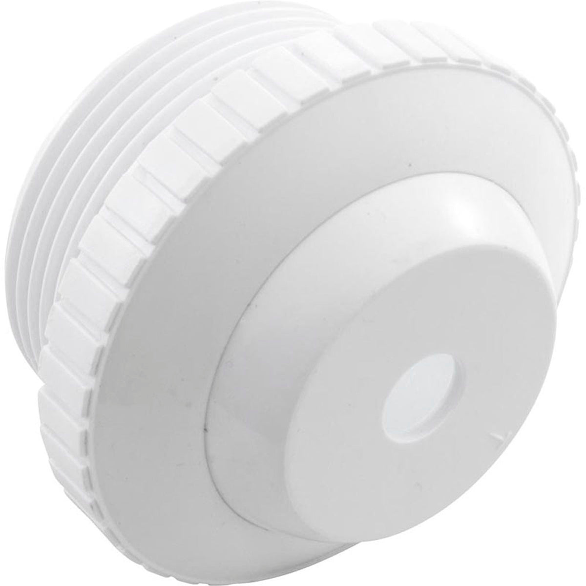 Eyeball Fitting, CMP, 1-1/2"mpt, 3-3/8"fd, 3/8"Orifice, Wht