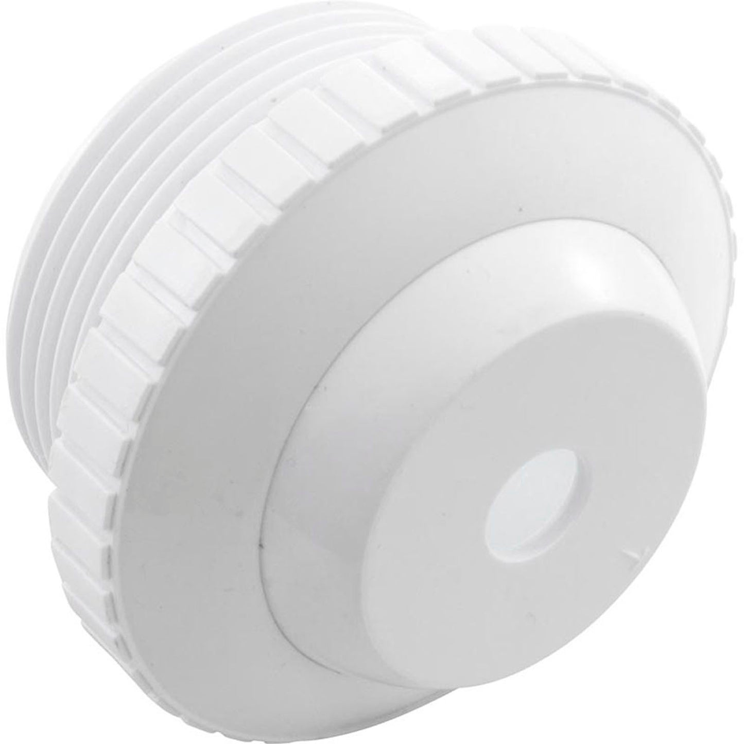 Eyeball Fitting, CMP, 1-1/2"mpt, 3-3/8"fd, 3/8"Orifice, Wht