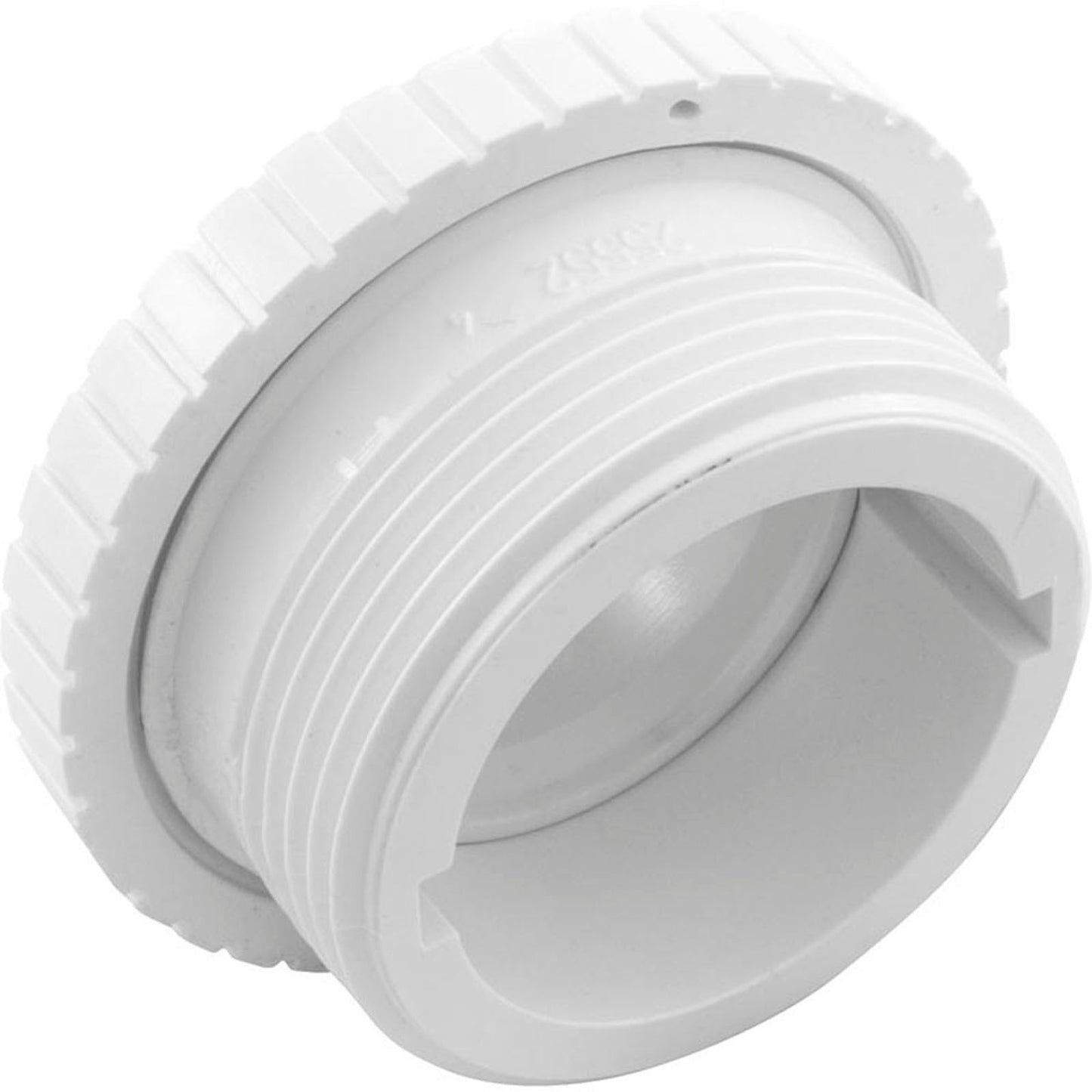 Eyeball Fitting, CMP, 1-1/2"mpt, 3-3/8"fd, 3/8"Orifice, Wht