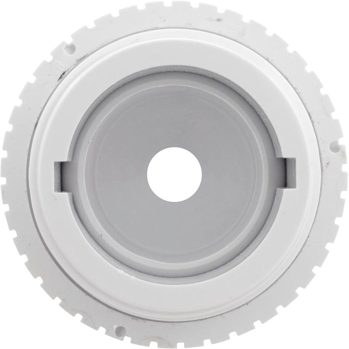 Eyeball Fitting, CMP, 1-1/2"mpt, 3-3/8"fd, 3/8"Orifice, Wht