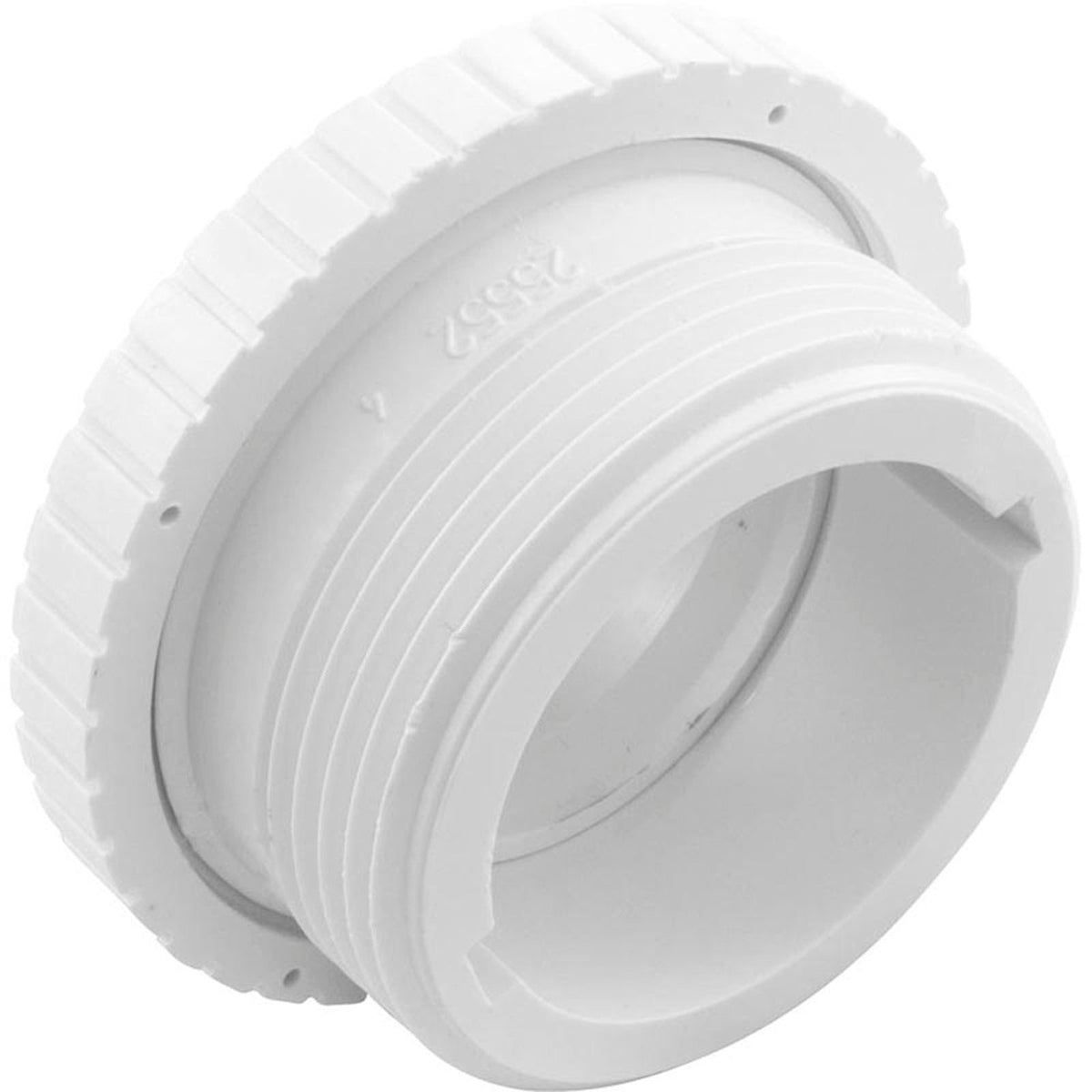 Eyeball Fitting, CMP, 1-1/2" MPT, 3-3/8" FD, 1/2" Orfice, White