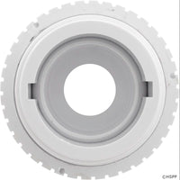 Eyeball Fitting, CMP, 1-1/2"mpt, 2-3/8"fd, 3/4"Orifice, Wht