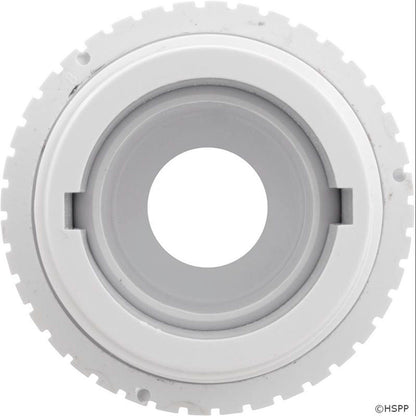 Eyeball Fitting, CMP, 1-1/2"mpt, 2-3/8"fd, 3/4"Orifice, Wht