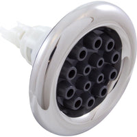 Custom Molded Products-Jet Intl, CMP Hurricane, 5"fd, Massage, Smth, SS/Dk Gry