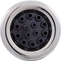 Custom Molded Products-Jet Intl, CMP Hurricane, 5"fd, Massage, Smth, SS/Dk Gry