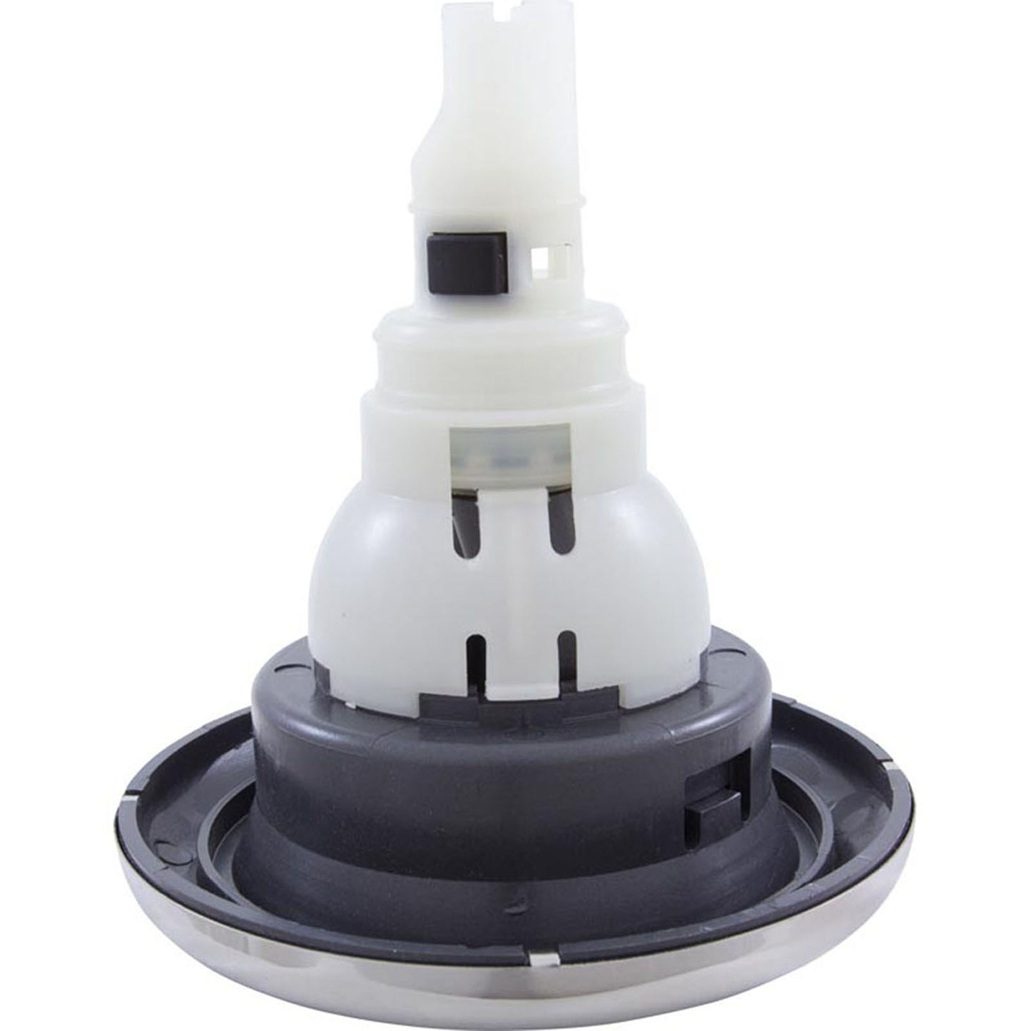 Custom Molded Products-Jet Intl, CMP Hurricane, 5"fd, Massage, Smth, SS/Dk Gry