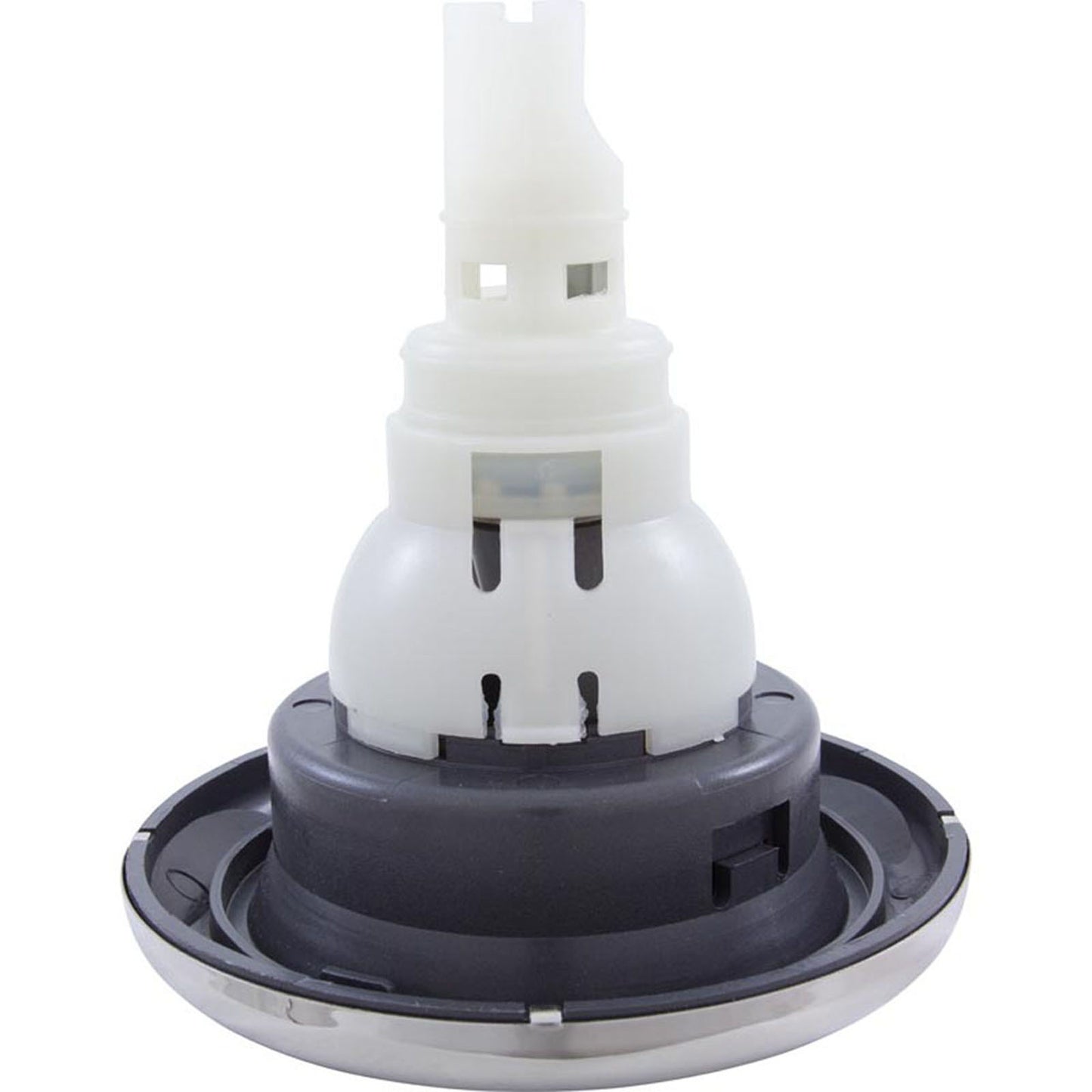 Custom Molded Products-Jet Intl, CMP Hurricane, 5"fd, Massage, Smth, SS/Dk Gry