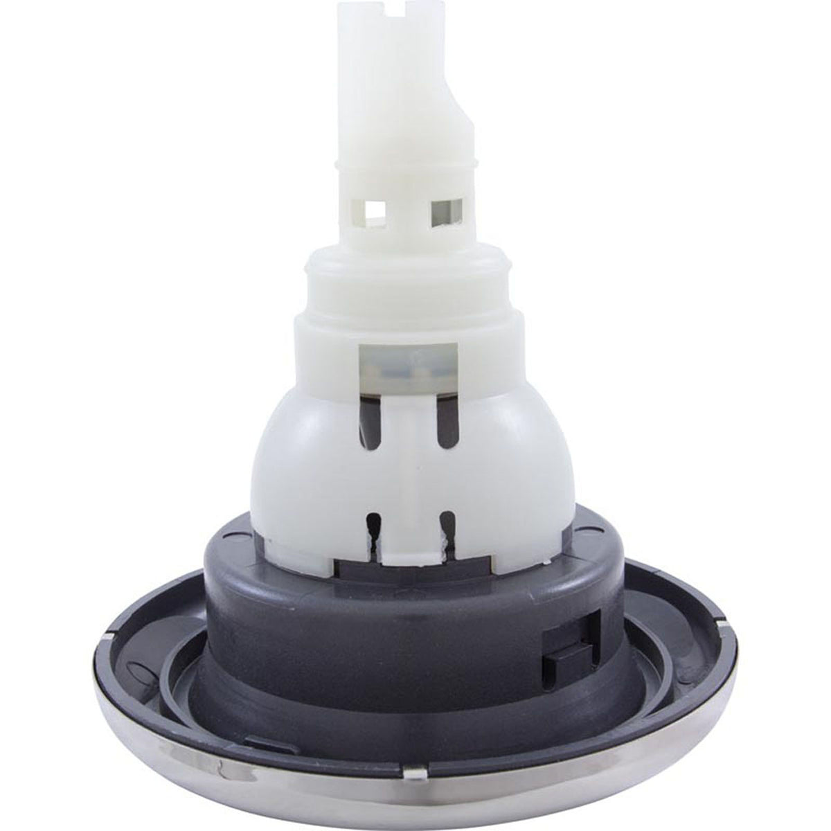Custom Molded Products-Jet Intl, CMP Hurricane, 5"fd, Massage, Smth, SS/Dk Gry