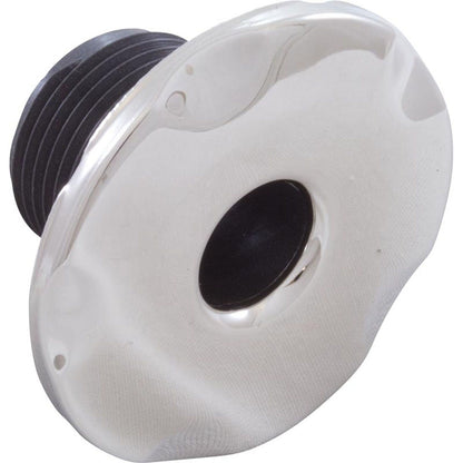 Jet Intl, CMP Cluster, 2" fd, fijo, festoneado, SS/Dk Gry