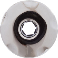 Jet Intl, CMP Cluster, 2"fd, Fixed, Scalloped, SS/Dk Gry