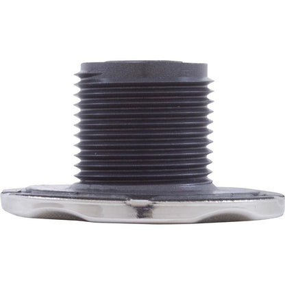 Jet Intl, CMP Cluster, 2" fd, fijo, festoneado, SS/Dk Gry