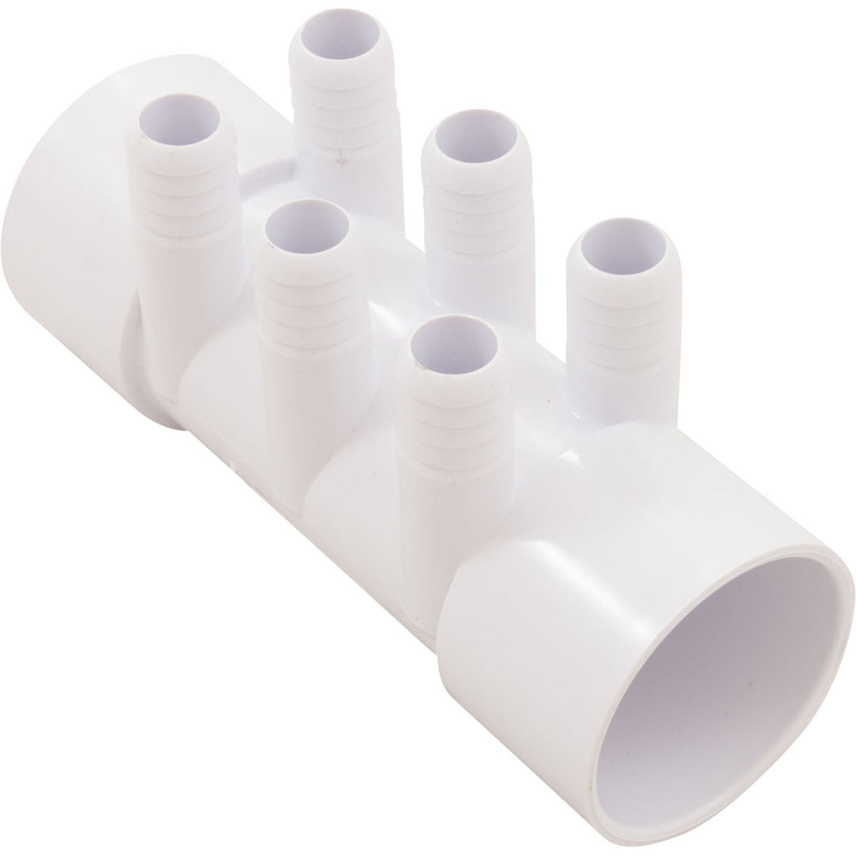 Manifold, CMP, 2"s x 2"s x (6) 3/4"b, Flow Thru