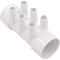 Manifold, CMP, 2"s x 2"s x (6) 3/4"b, Flow Thru