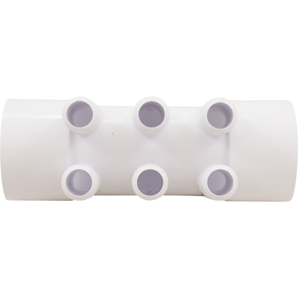 Manifold, CMP, 2"s x 2"s x (6) 3/4"b, Flow Thru