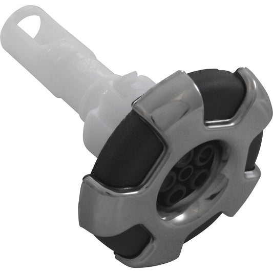 Jet Intl, CMP Typhoon 200, 2-1/4"fd, masse, couronne, gris foncé/acier inoxydable