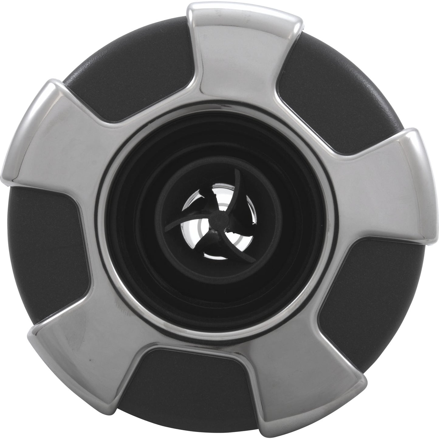 Custom Molded Products-Jet Intl, Typhoon 400, 4-1/4"fd, Dir, Crown, Dk Gry/SS