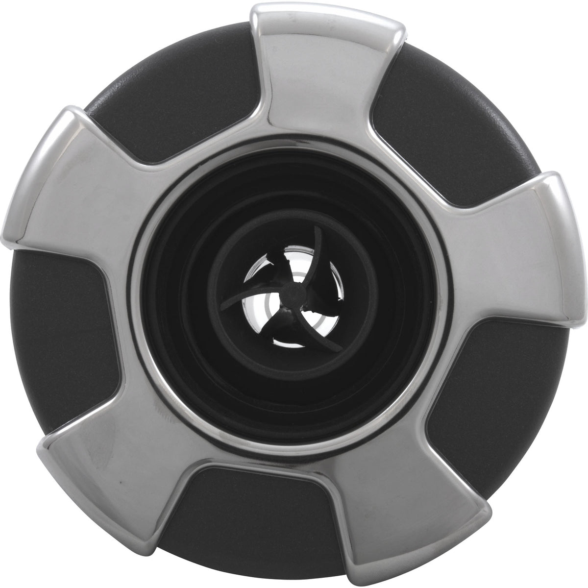 Custom Molded Products-Jet Intl, Typhoon 400, 4-1/4"fd, Dir, Crown, Dk Gry/SS