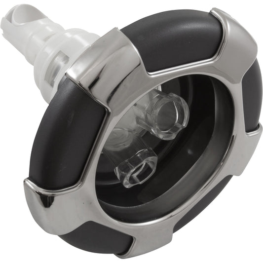Jet Intl, CMP Typhn 500, 5-1/4"fd, 2Roto, Crwn, SS/Graph Gry/Clr