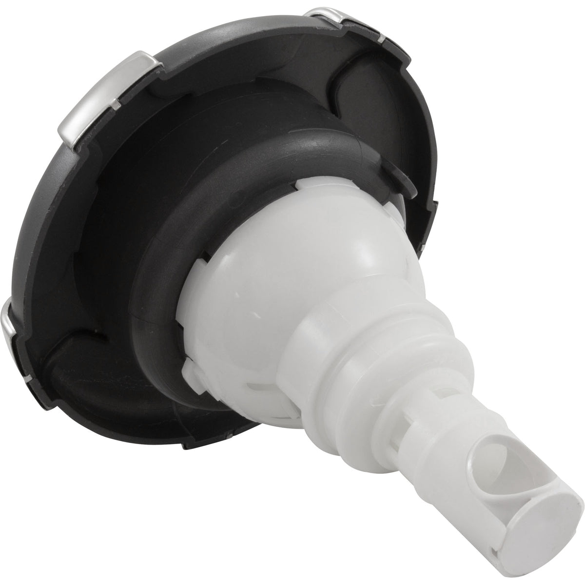 Jet Intl, CMP Typhn 500, 5-1/4"fd, 2Roto, Crwn, SS/Graph Gry/Clr