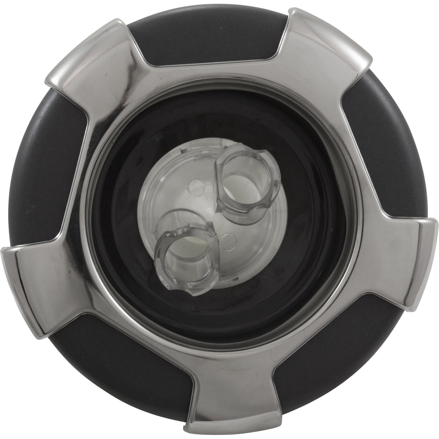 Jet Intl, CMP Typhn 500, 5-1/4"fd, 2Roto, Crwn, SS/Graph Gry/Clr
