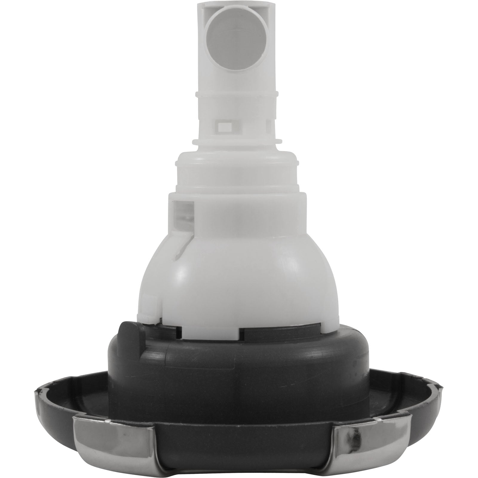 Jet Intl, CMP Typhn 500, 5-1/4"fd, 2Roto, Crwn, SS/Graph Gry/Clr