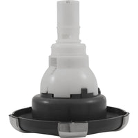 Jet Intl, CMP Typhn 500, 5-1/4"fd, 2Roto, Crwn, SS/Graph Gry/Clr