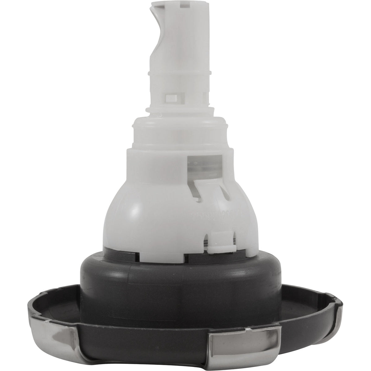 Jet Intl, CMP Typhn 500, 5-1/4"fd, 2Roto, Crwn, SS/Graph Gry/Clr