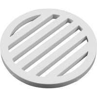 Cover, Val-Pak, 3" Drain, Plastic, White