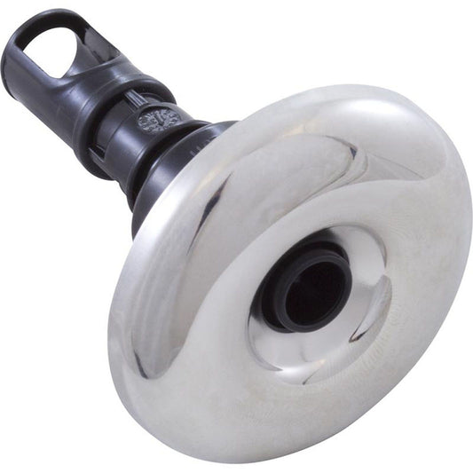 Jet Intl, RD Quantum, 2-1/4"fd, Dir, Solide, SS/Noir, Fileté