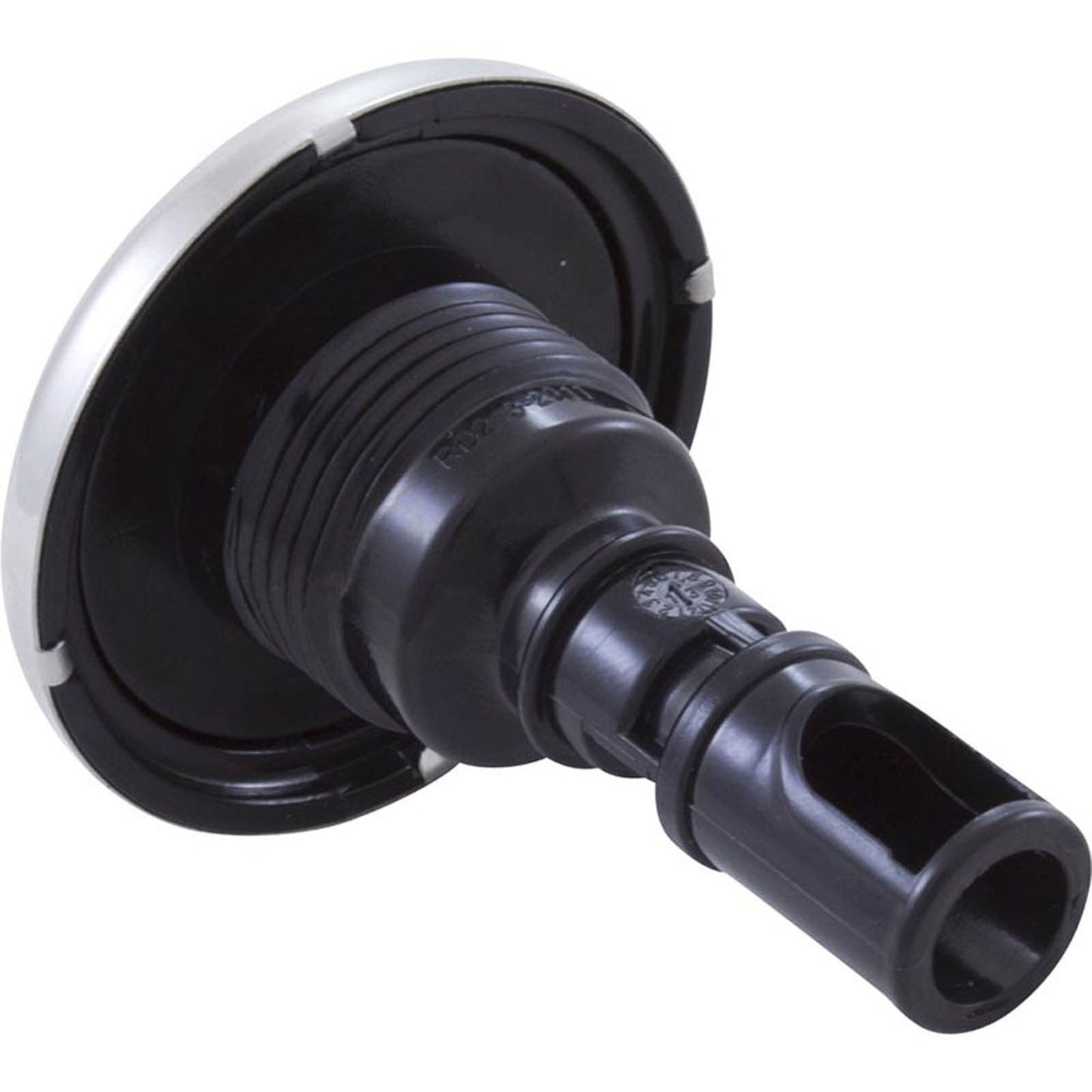 Jet Intl, RD Quantum, 2-1/4"fd, Dir, Smth, SS/Blk, Thd