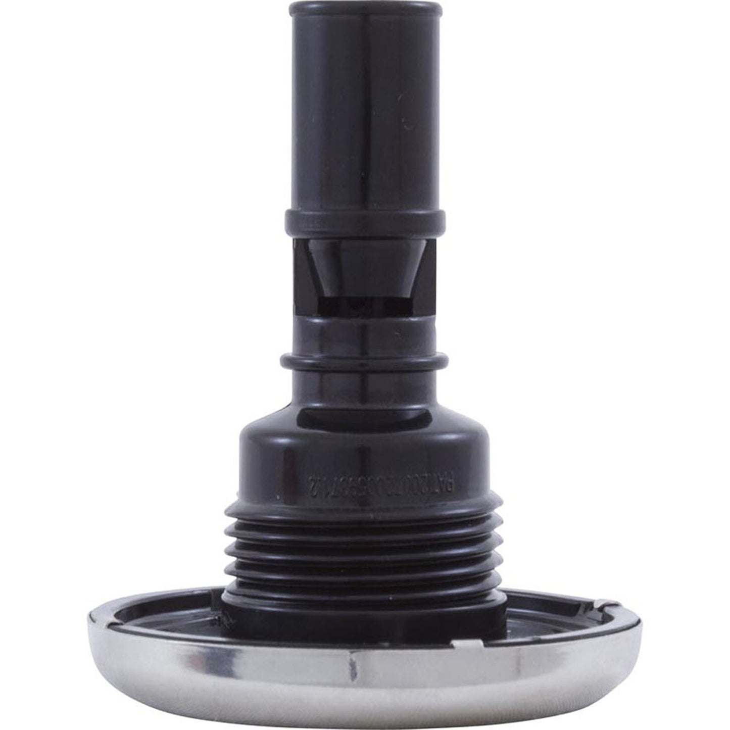 Jet Intl, RD Quantum, 2-1/4"fd, Dir, Smth, SS/Blk, Thd