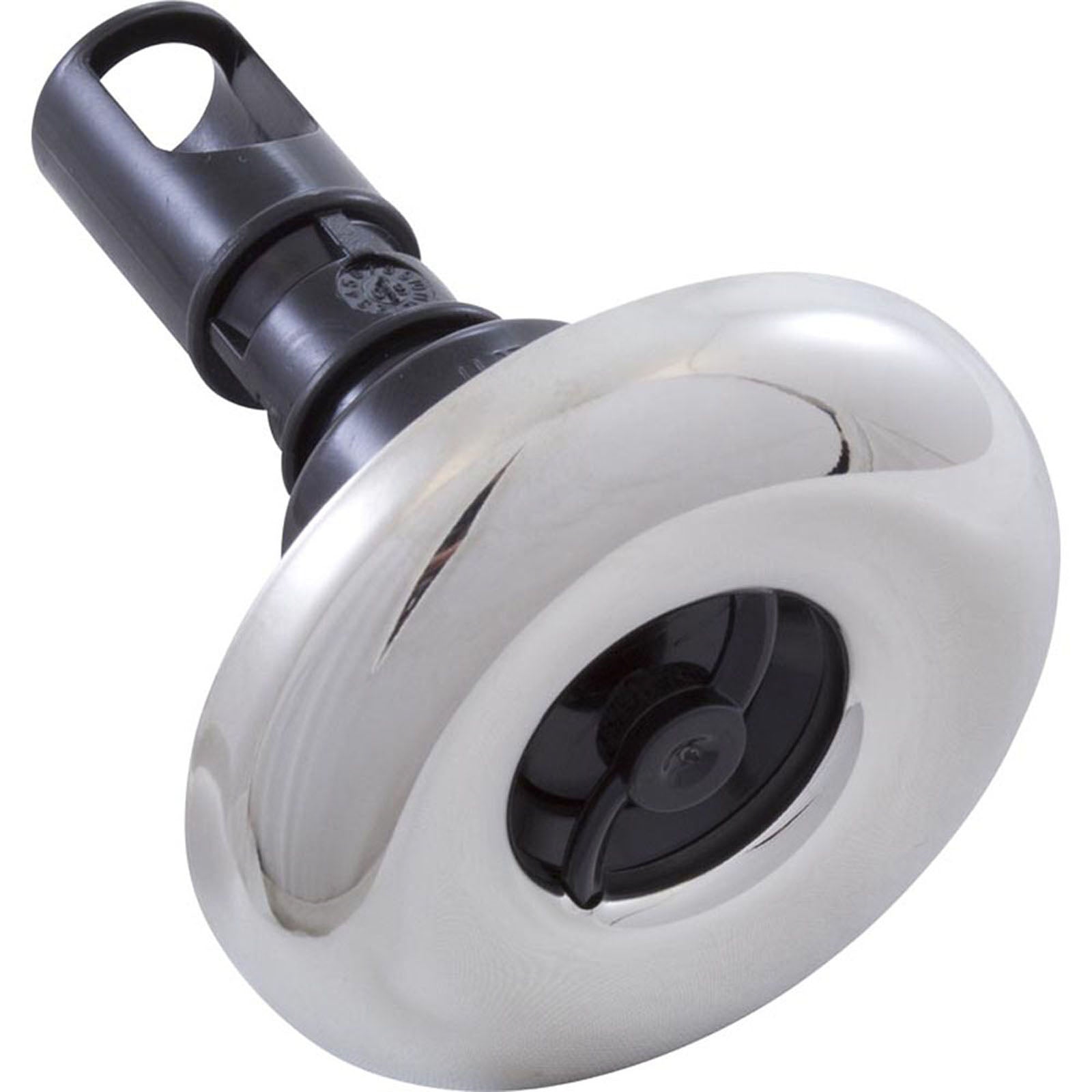 Jet Intl, RD Quantum, 2-1/4"fd, Twin Roto, Smth, SS/Blk, Thd