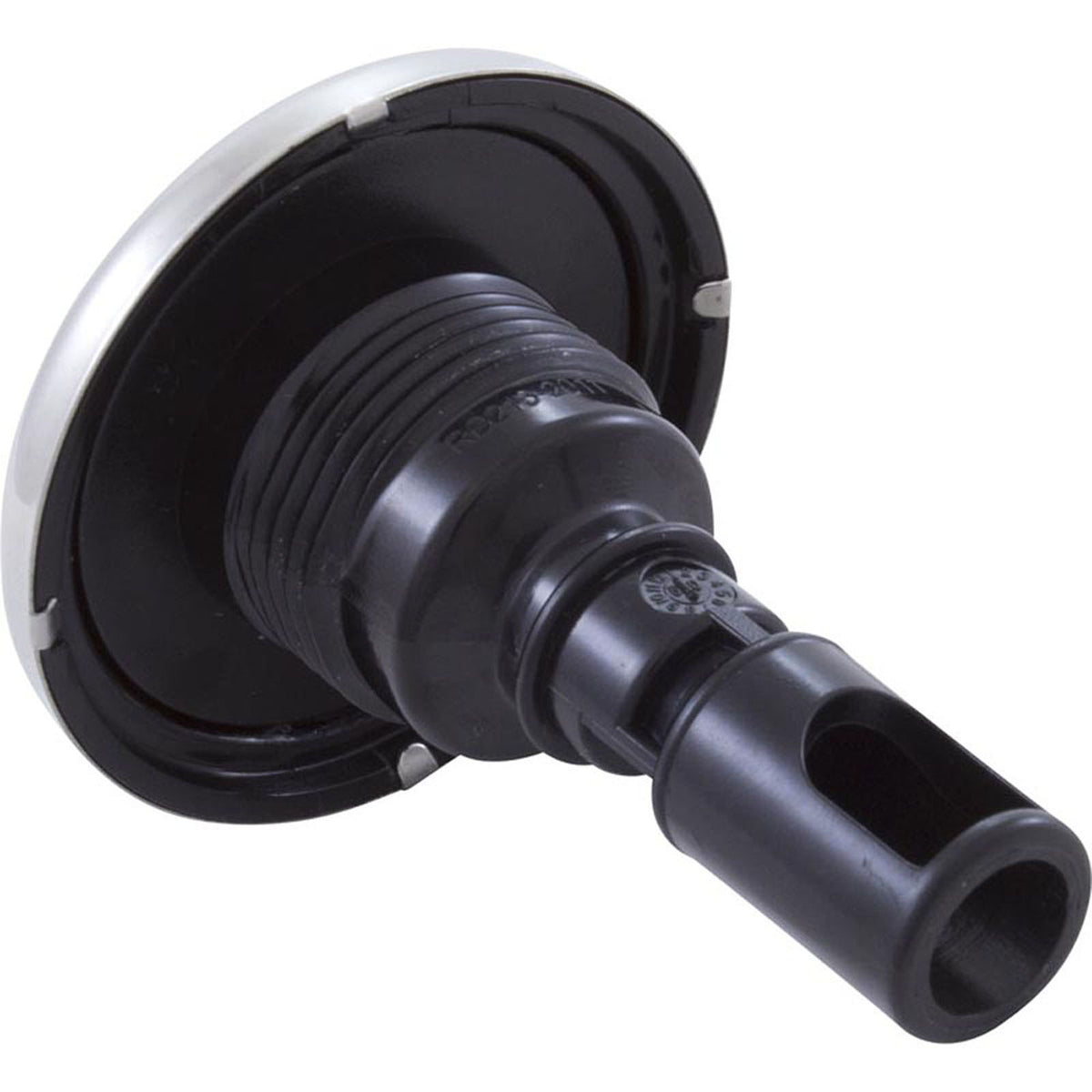Jet Intl, RD Quantum, 2-1/4"fd, Twin Roto, Smth, SS/Blk, Thd