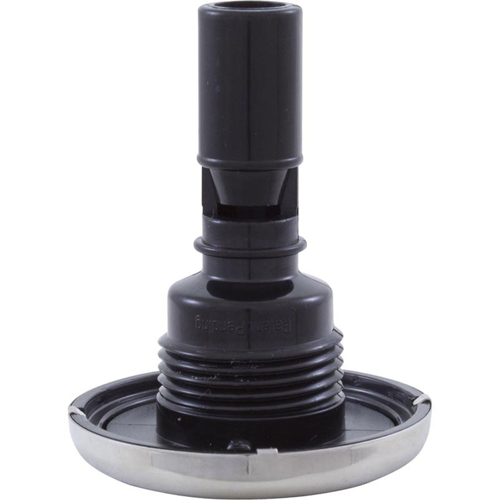 Jet Intl, RD Quantum, 2-1/4"fd, Twin Roto, Smth, SS/Blk, Thd