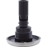 Jet Intl, RD Quantum, 2-1/4"fd, Twin Roto, Smth, SS/Blk, Thd