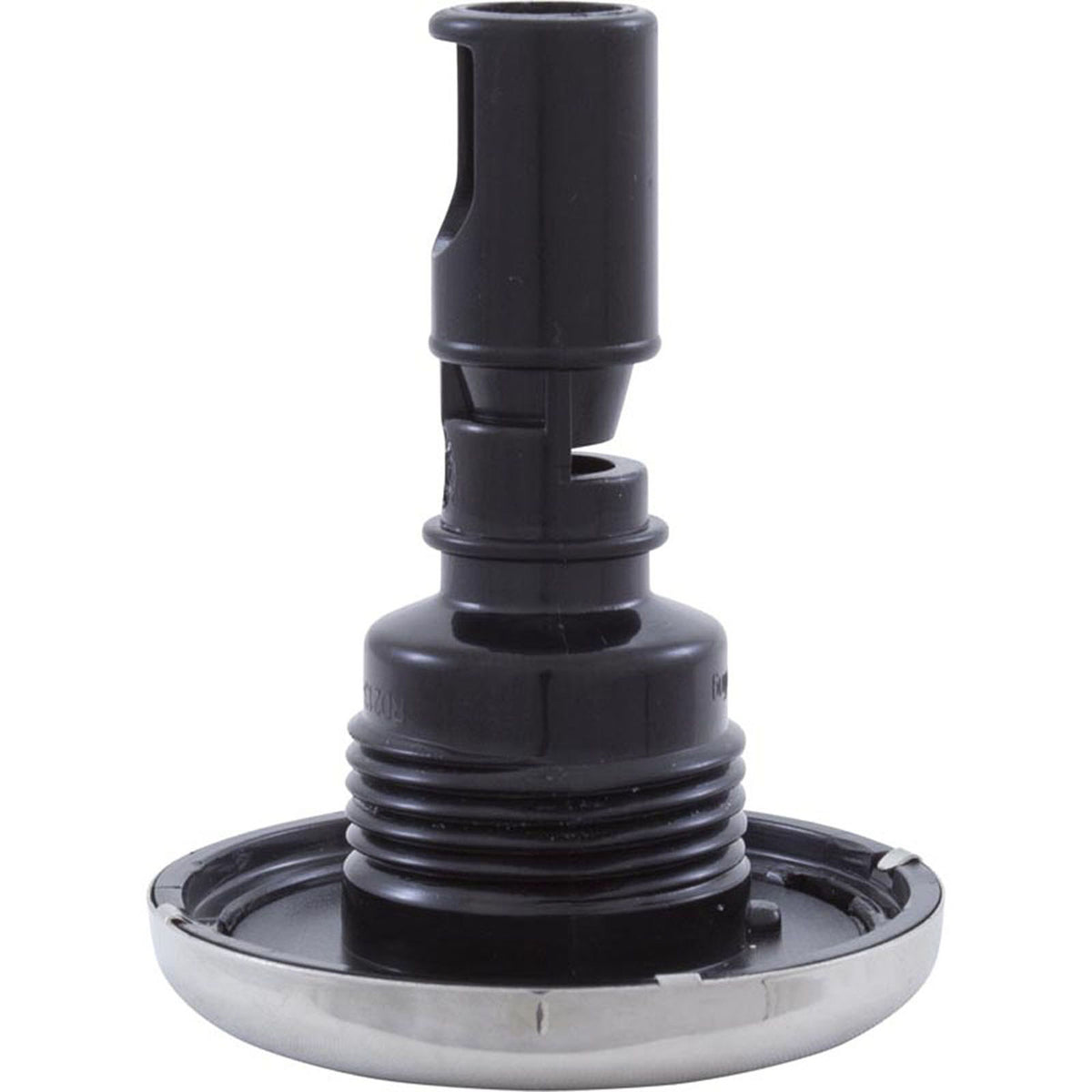 Jet Intl, RD Quantum, 2-1/4"fd, Twin Roto, Smth, SS/Blk, Thd