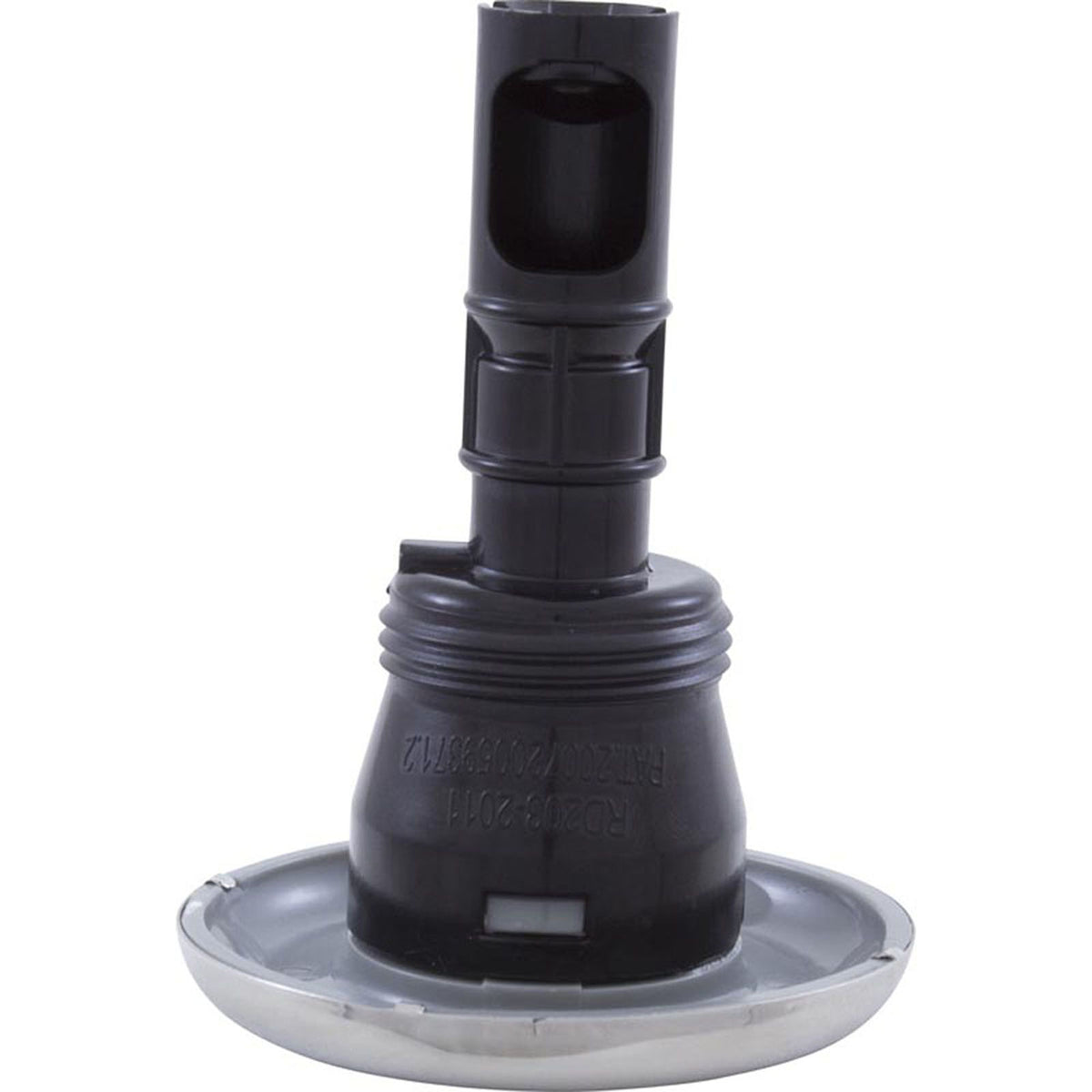 Jet Intl, RD Quantum, 2-1/2"fd, Dir, Smth, SS/Gry, Thd